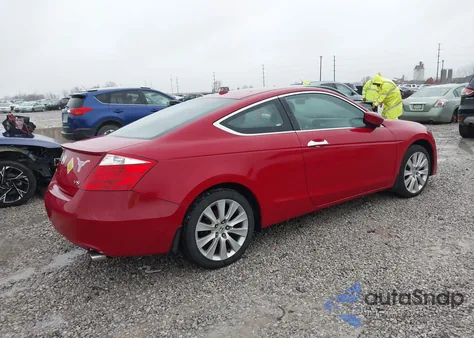 2009 Honda Accord 3.5 Ex-L from USA, damaged, VIN 1HGCS22869A011356